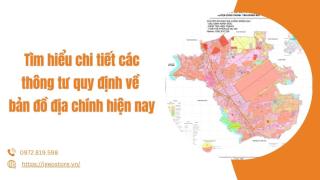 Tìm hiểu chi tiết các thông tư quy định về bản đồ địa chính hiện nay